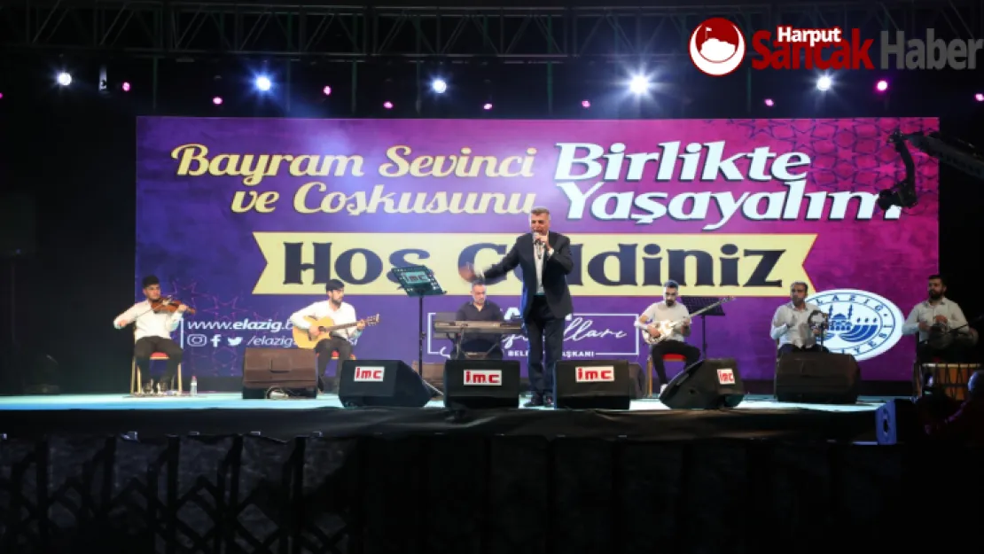 Elazığ Belediyesi Bayram Konserleri'nin İkinci Gününde Ömer Çapar Sahne Aldı