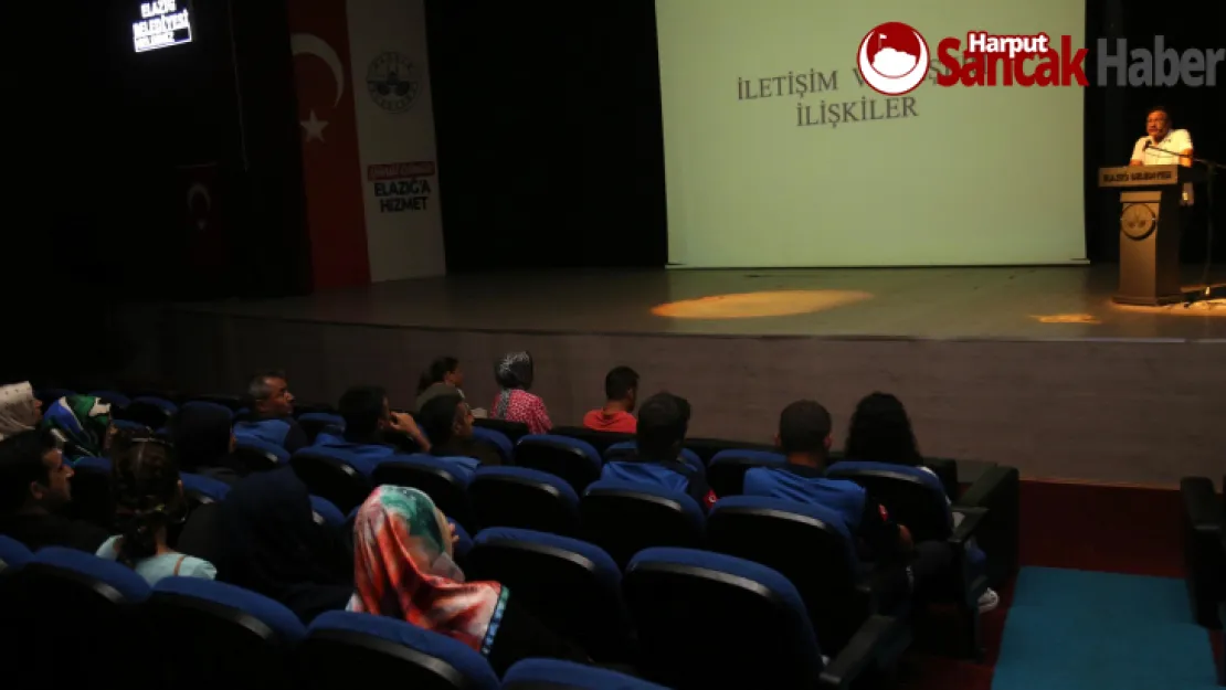 Elazığ Belediyesi Çalışanlarına 'İletişim Ve Beşeri İlişkiler' Semineri Verildi