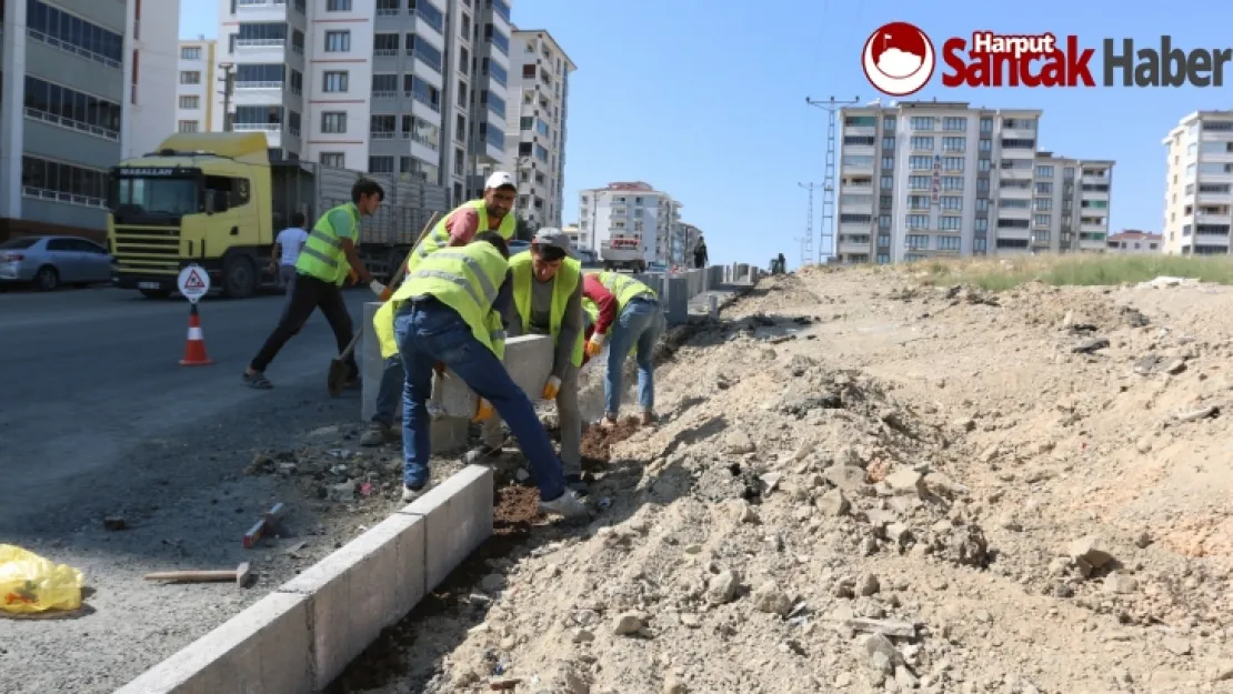 Elazığ Belediyesi Çevre Düzenleme Çalışmalarını Sürdürüyor