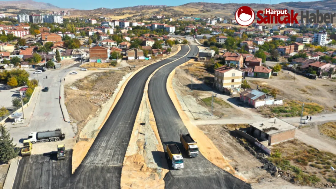 Elazığ Belediyesi, Doğukent-Salıbaba ve Sanayi Mahallelerini Bağlayan Yeni İmar Yolunda Çalışmalarını Tamamladı