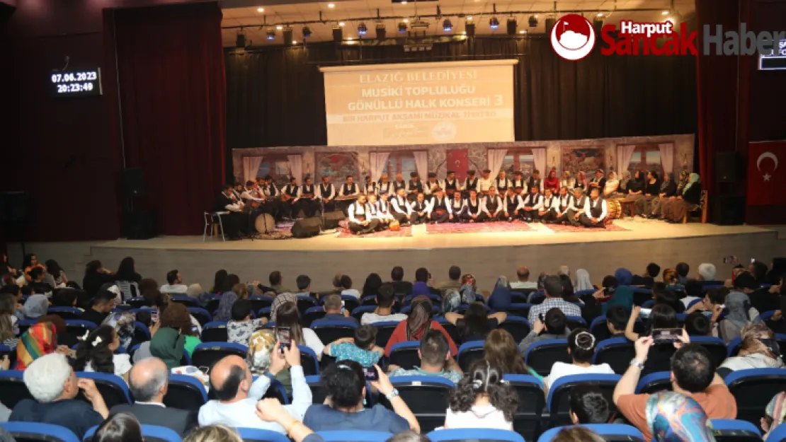 Elazığ Belediyesi Gönüllü Halk Korosu, Elazığlıları İlk Defa Müzikal Tiyatro İle Buluşturdu