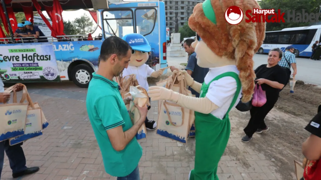 Elazığ Belediyesi'nin Çevre Haftası Etkinlikleri Devam Ediyor