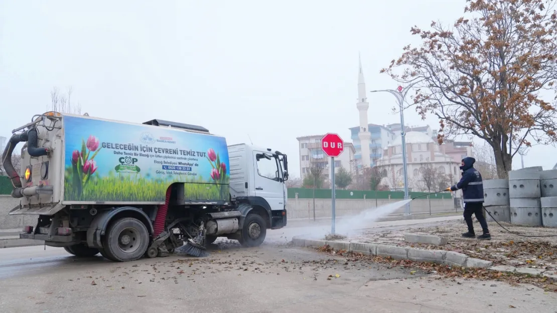 Elazığ Belediyesi, Olgunlar Mahallesi'nde Kapsamlı Temizlik Yaptı