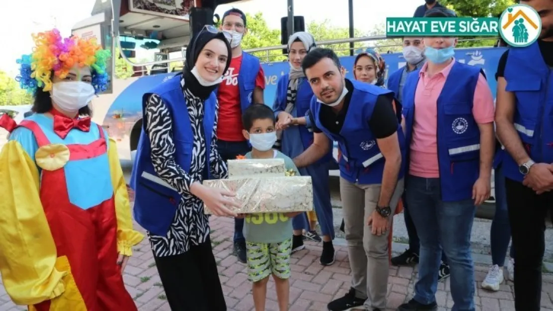 Elazığ Belediyesinden Küçük Taha'ya Karşılama