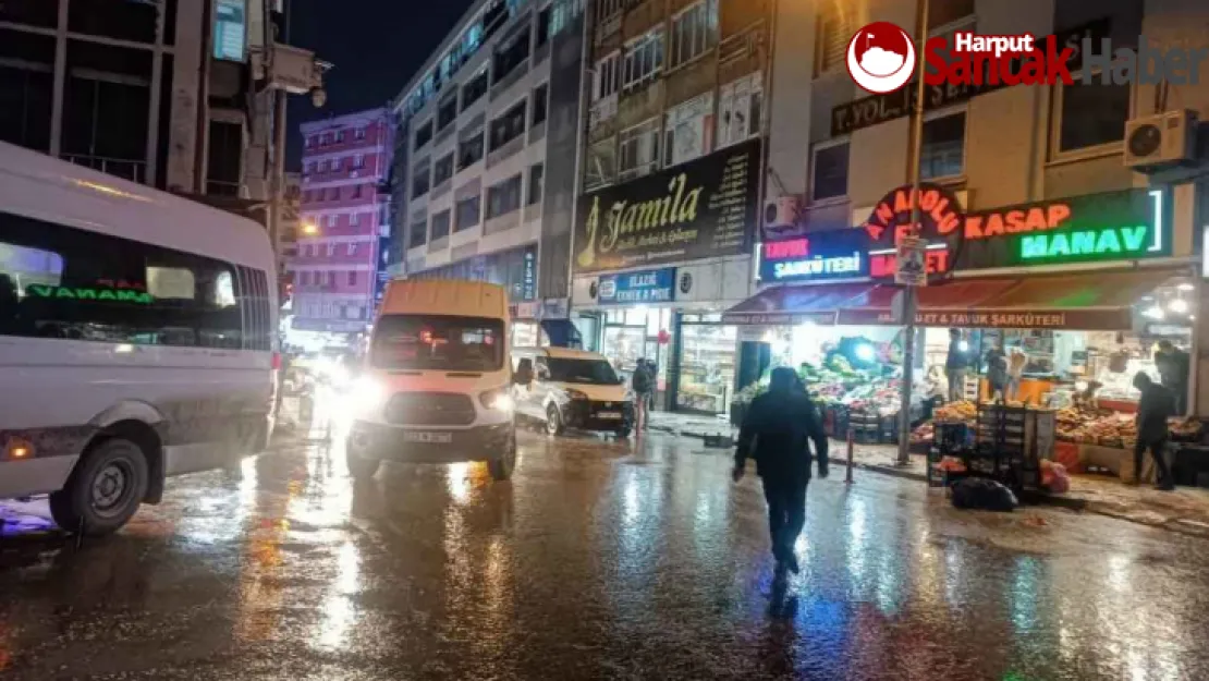 Elazığ'da Dolu Yağışı