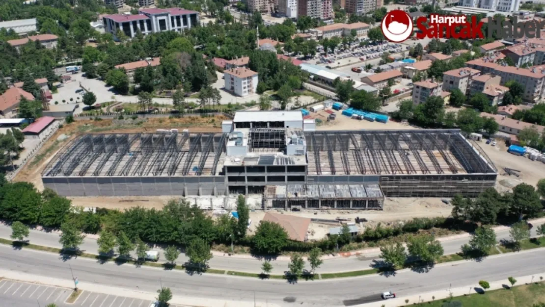 Elazığ Fuar ve Kongre Merkezi İnşası Yüzde 70 Seviyesine Ulaştı