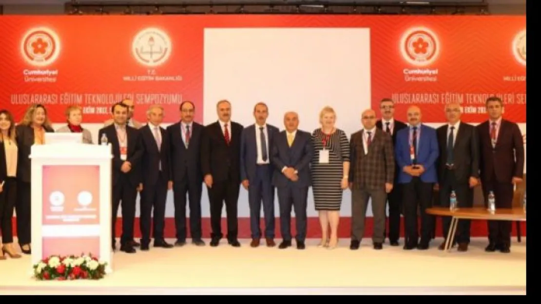 'Uluslararası Eğitim Teknolojileri Sempozyumu' Sivas'ta başladı