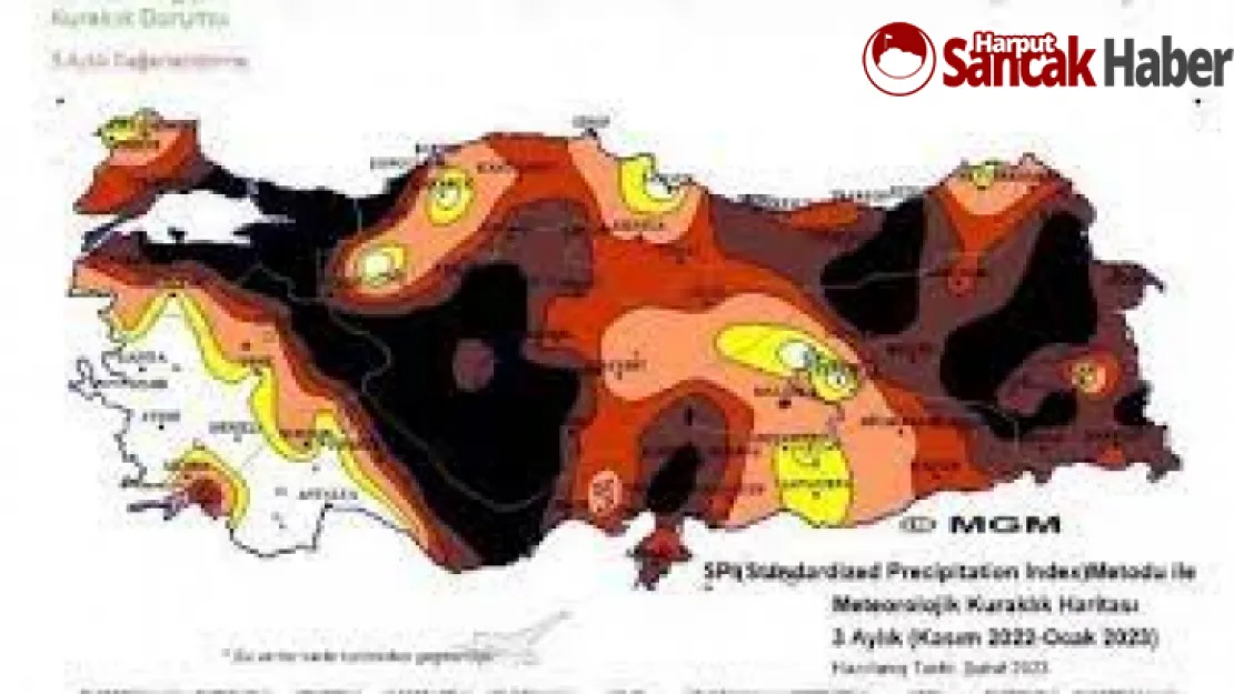 Elazığ Hafif Kurak!