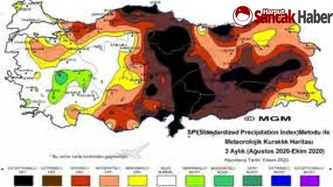 Elazığ İçin Olağanüstü Kuraklık Tehlikesi