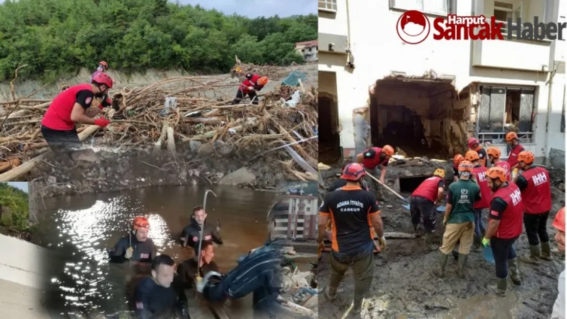 Elazığ İHH Arama Kurtarma Ekibi Kastamonu'da