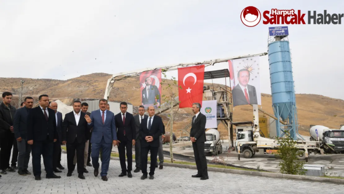 Esenlik Şirketine Ait Beton Santrali Üretime Başladı