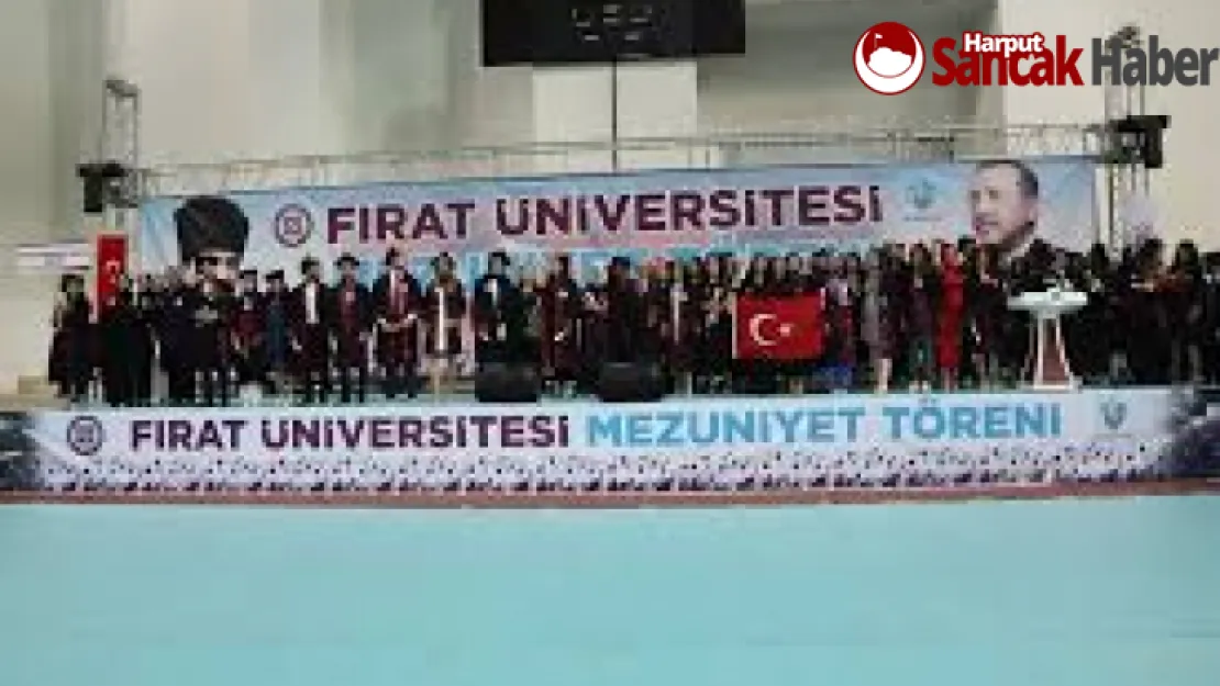 Fırat Üniversitesinde Binlerce Öğrenci Mezun Oldu