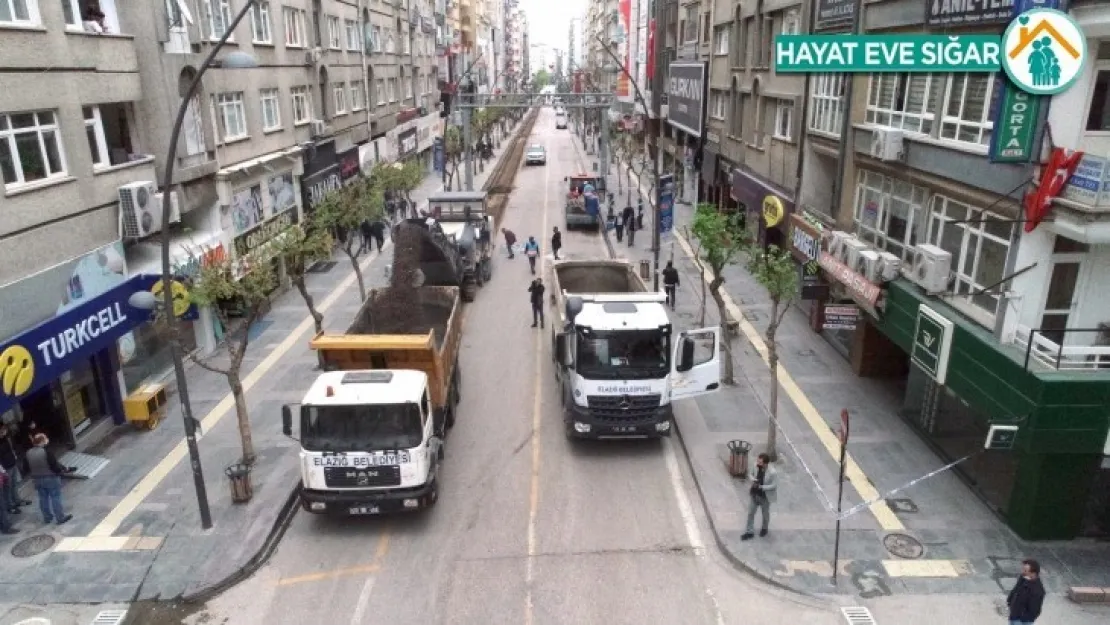 Gazi Caddesi Yenileniyor