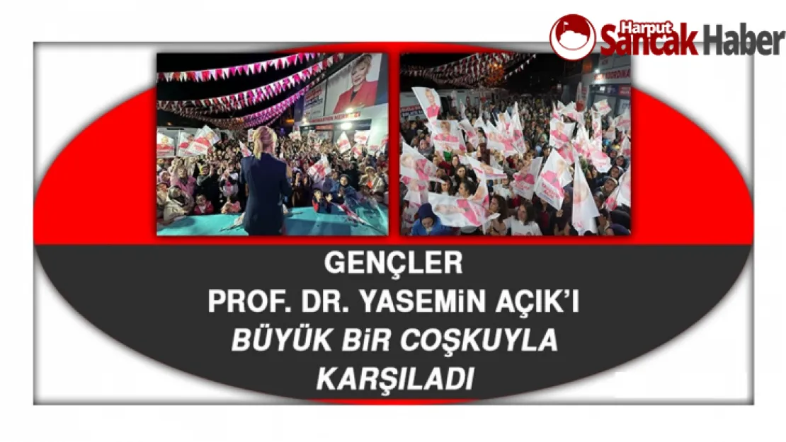 Gençler Prof. Dr. Yasemin Açık'ı Büyük Bir Coşkuyla Karşıladı