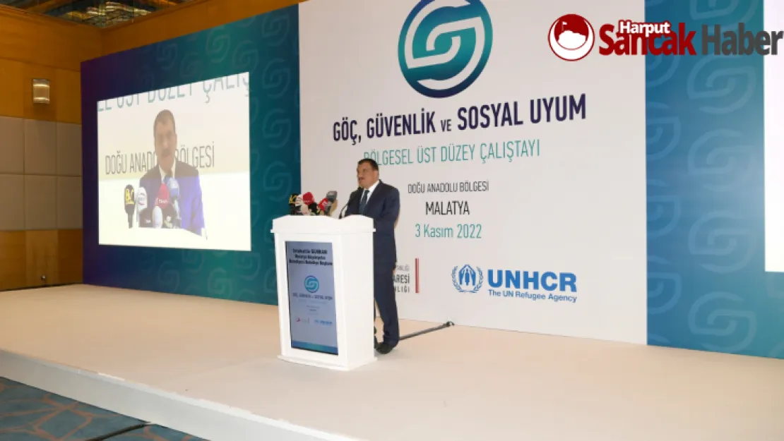 Göç, güvenlik ve Sosyal Uyum Bölgesel Malatya Üst Düzey Çalıştayı  Gerçekleştirildi