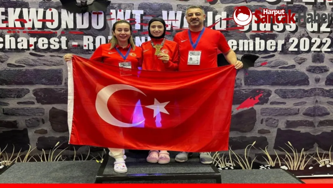 GÜLSE POLAT TAEKWONDO'DA BİRİNCİ OLDU