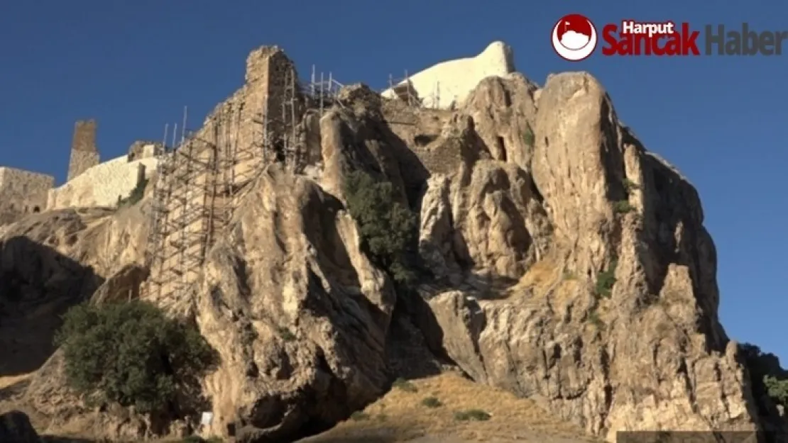 Harput Kalesinde Birinci Aşama Çalışmaları Tamamlandı