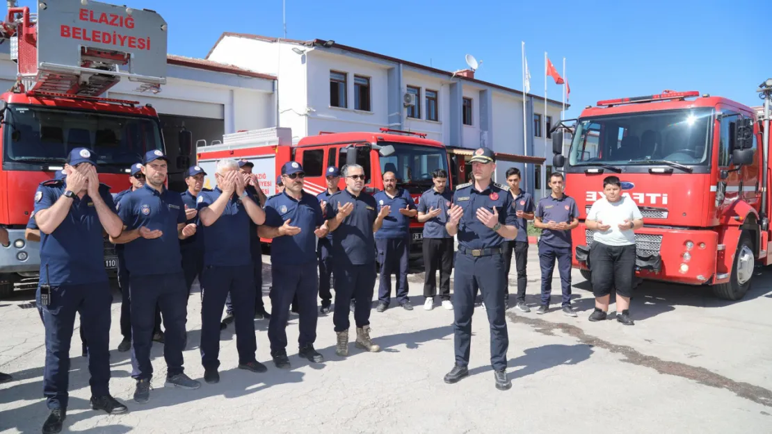 Hatay'daki Orman Yangınına Elazığ Belediyesi'nden Destek