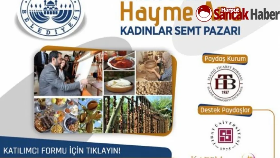 Hayme Ana Kadınlar Semt Pazarı İçin Başvurular Başladı