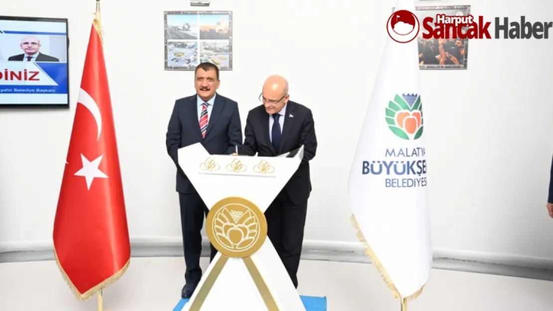 Hazine ve Maliye Bakanı Mehmet Şimşek Büyükşehir Belediyesini Ziyaret Etti