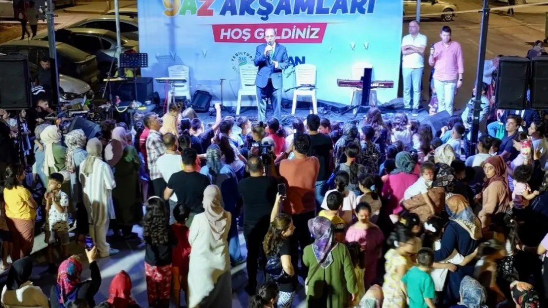 İkizce Toki 1.Etap Konutları'nda 'Yeşilyurt'ta Yaz Akşamları' Coşkusu Yaşandı