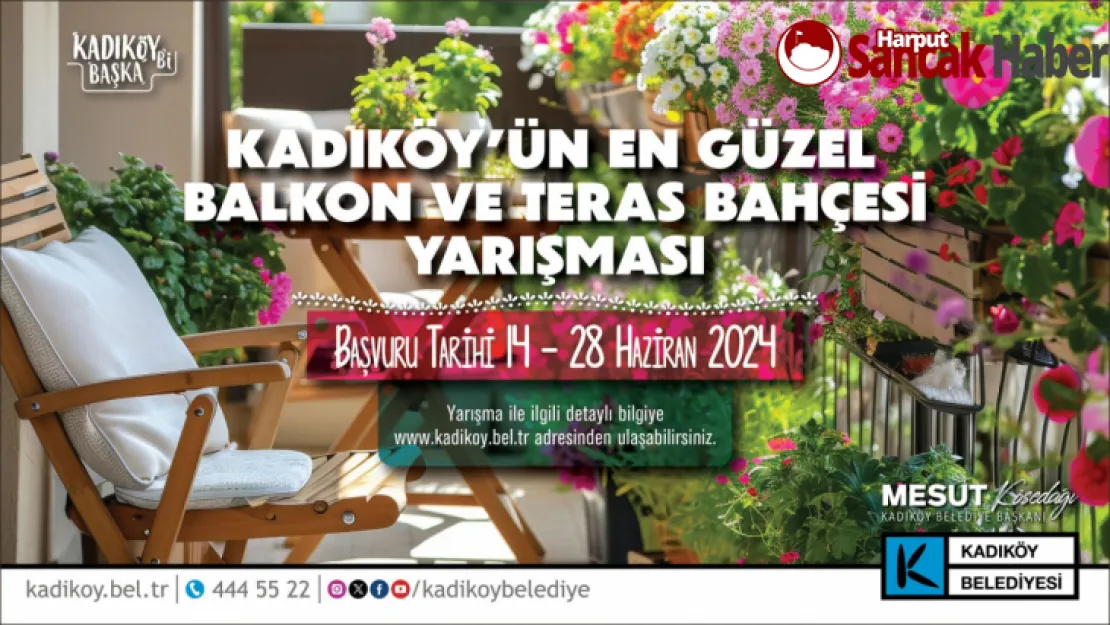 Kadıköy'de En Güzel Bahçeler Yarışacak