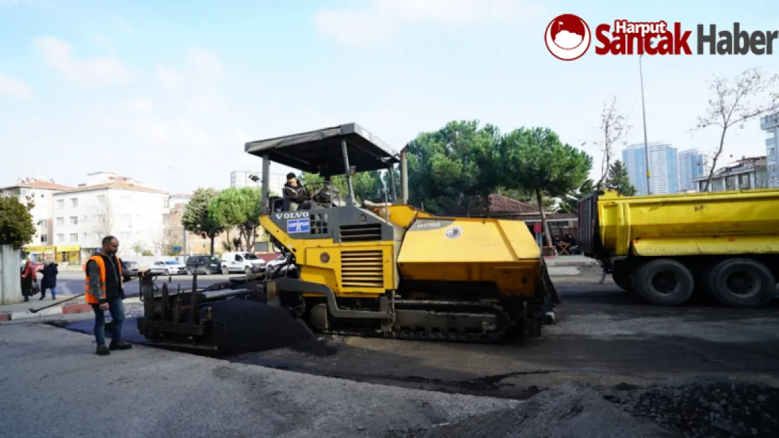 Kartal'ın Önemli Noktalarından Birinin Daha Asfaltı Yenilendi