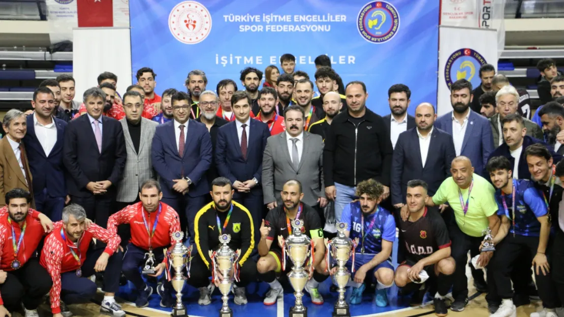 Kerim Vural İşitme Engelliler Erkek Futsal Şampiyonası Finaline Katıldı