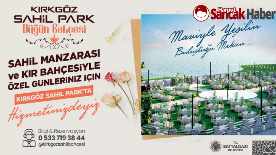 Kırkgöz Sahil Park Düğün Bahçesi Açılış İçin Gün Sayıyor