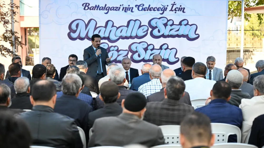 'Mahalle Sizin, Söz Sizin'  Programıyla Sorunlara Yerinde Çözüm