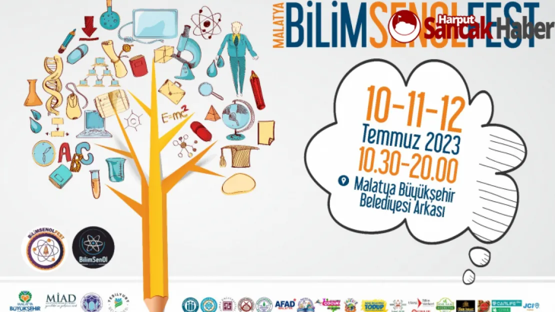 Malatya Bilimsenol Festivali Başlıyor