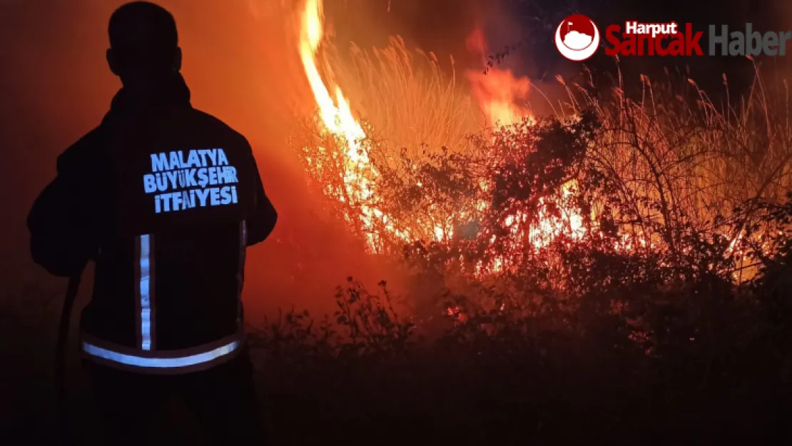 Malatya Büyükşehir Belediyesi İtfaiye Ekipleri 7/24 Teyakkuzda