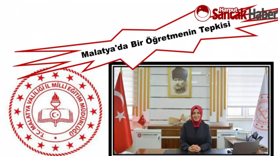 Malatya'da Bir Öğretmenin Tepkisi