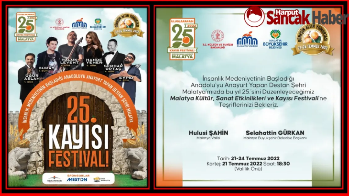 Malatya Festivale Hazır