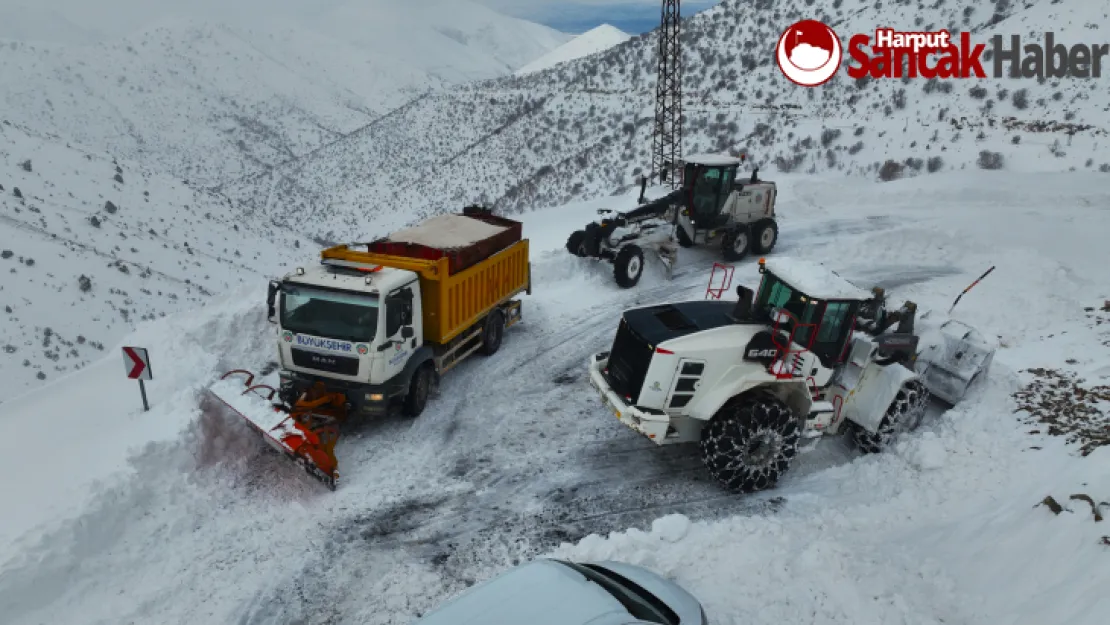 Malatya Genelinde Kar Yağışından Dolayı Kapalı Yol Kalmadı