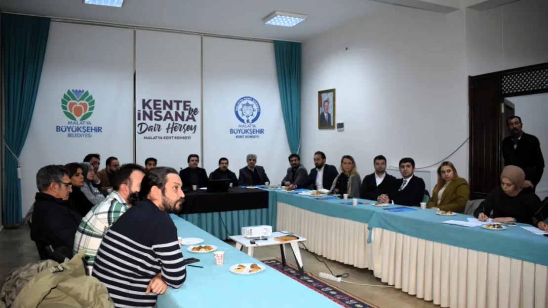 Malatya Kent Konseyi Yeni Çarşı Merkezi İçin 2. Toplantısını Yaptı