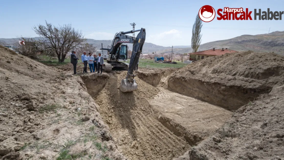 MASKİ Akçadağ Su Deposu Çalışması Devam Ediyor