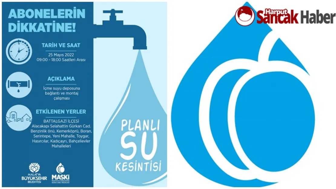 Maski'den Su Kesintisi Uyarısı!