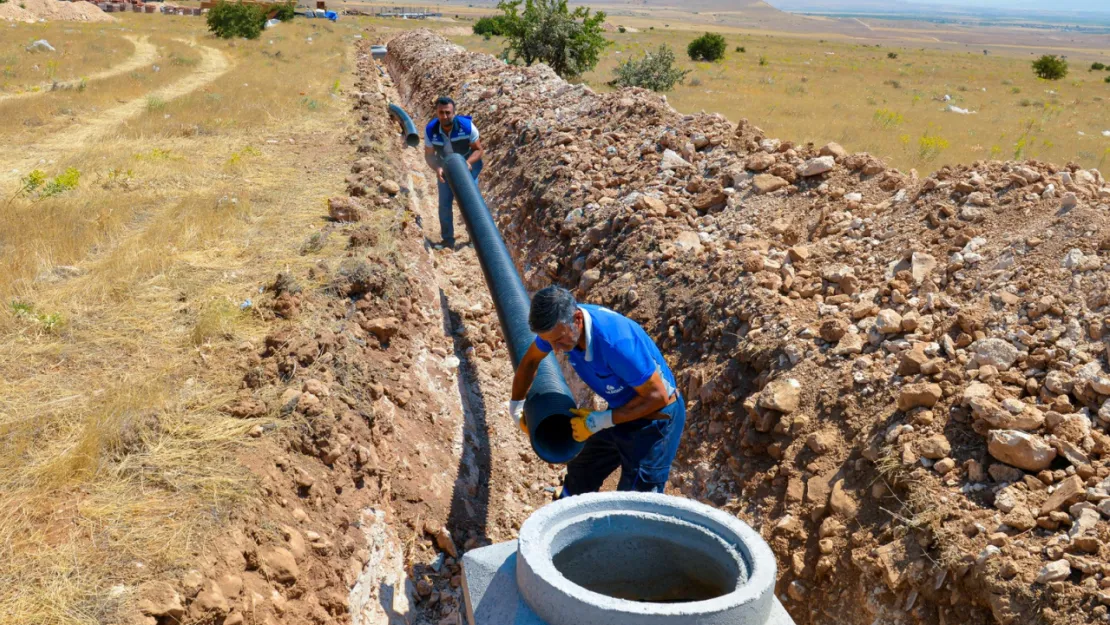 MASKİ'den Yazıhan Çivril'e 5 Bin 500 Metre Altyapı