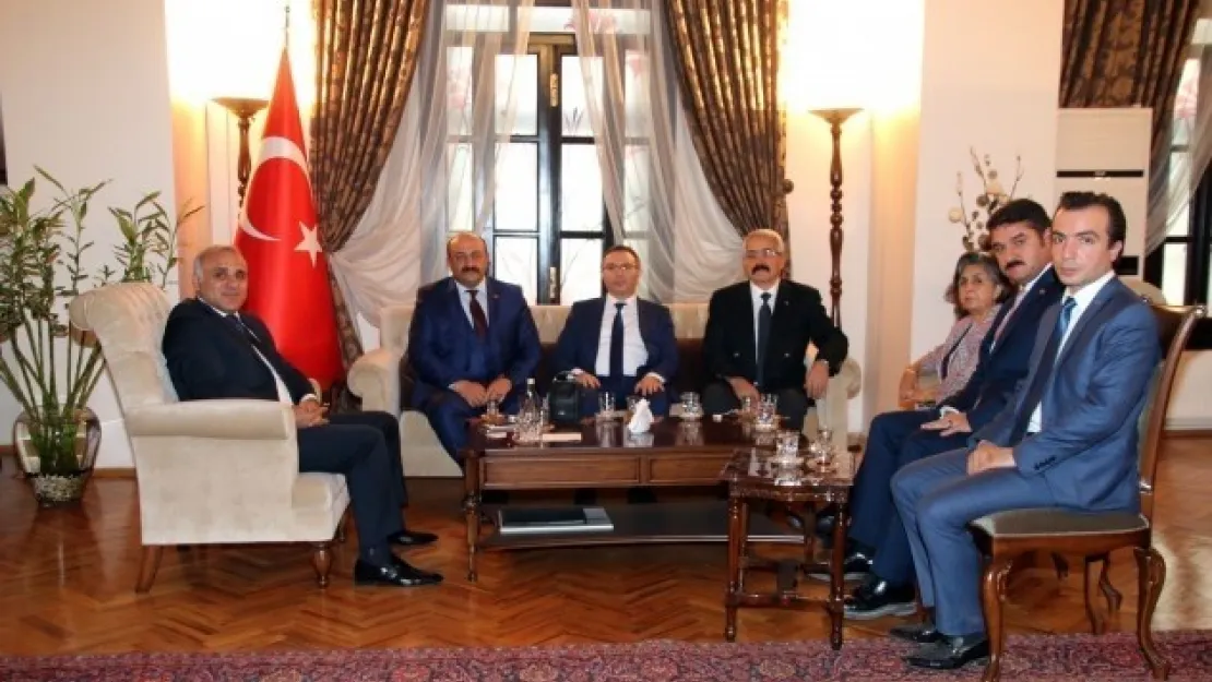 MHP'den Vali Zorluoğlu'na Ziyaret