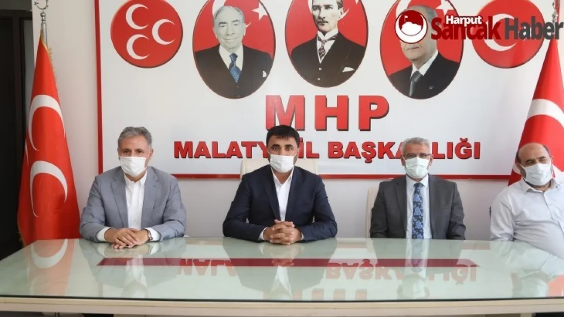 Milletvekili Çakır Ve Başkan Güder'den Mhp İl Başkanı Samanlı'ya Ziyaret