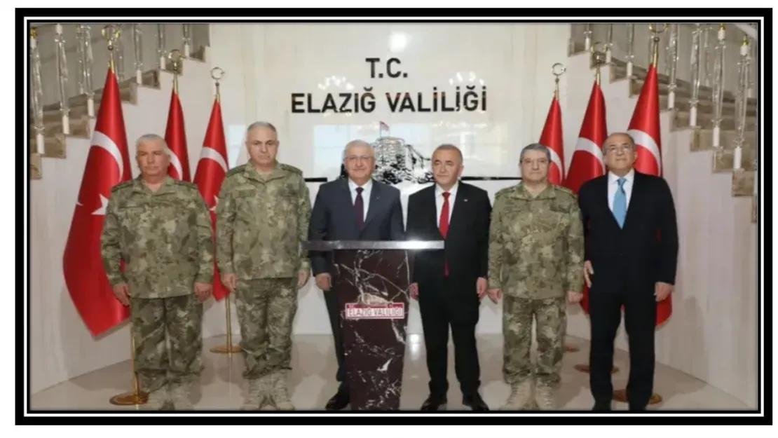 Milli Savunma Bakanı Güler'den Elazığ Valiliği'ne Ziyaret