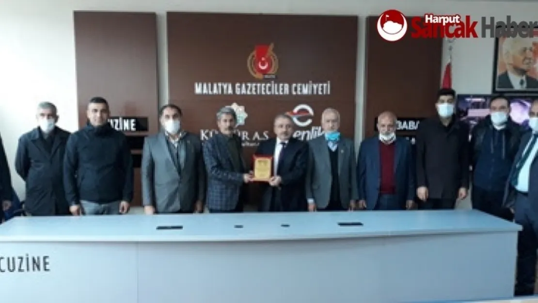 Muhtarlardan Gazeteciler Cemiyetine Ziyaret