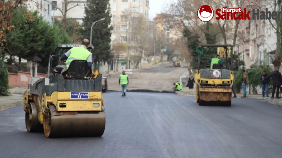 Petrol İş Mahallesi'nde 1250 Ton Asfalt Serimi Yapıldı