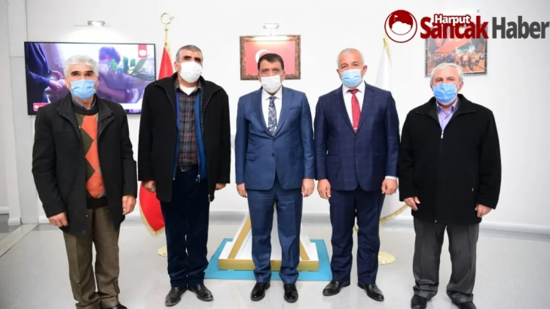 Pir Sultan Abdal Derneği Başkan Gürkan'ı Ziyaret Etti