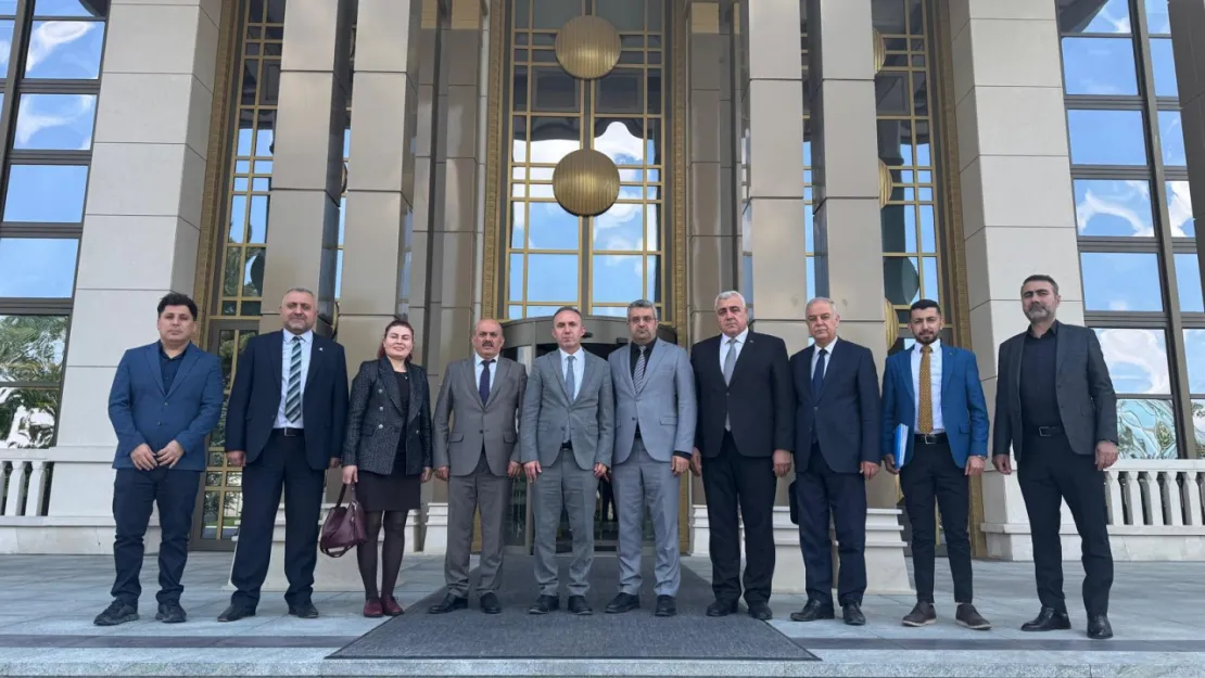 Sağlık Hak-Sen Heyetinden Cumhurbaşkanlığı Sağlık Müdürü Kadir Sorucuoğlu'na Ziyaret