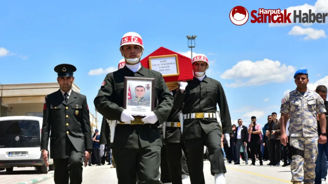 Şehit Piyade Sözleşmeli Er Celal Tekedereli Dualarla Uğurlandı