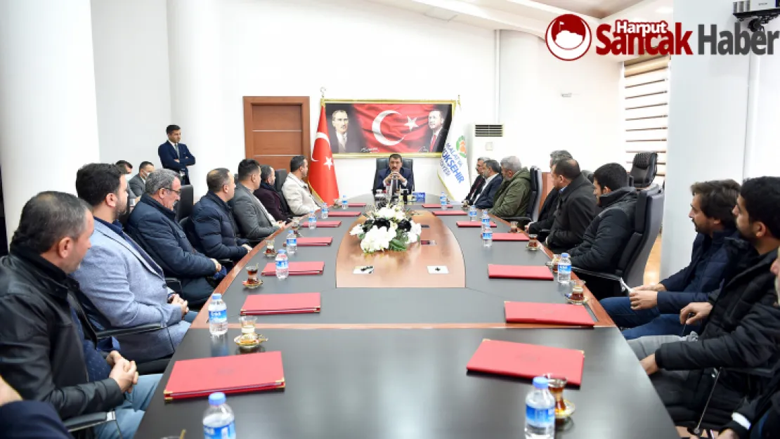 Şire Pazarı Esnaflarından Başkan Gürkan'a Teşekkür Ziyareti