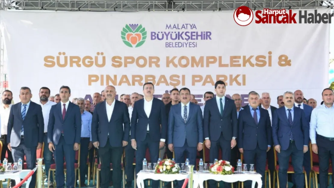 'Sürgü Futbol Sahası,  Doğanşehir'imize Hayırlı Uğurlu Olsun'