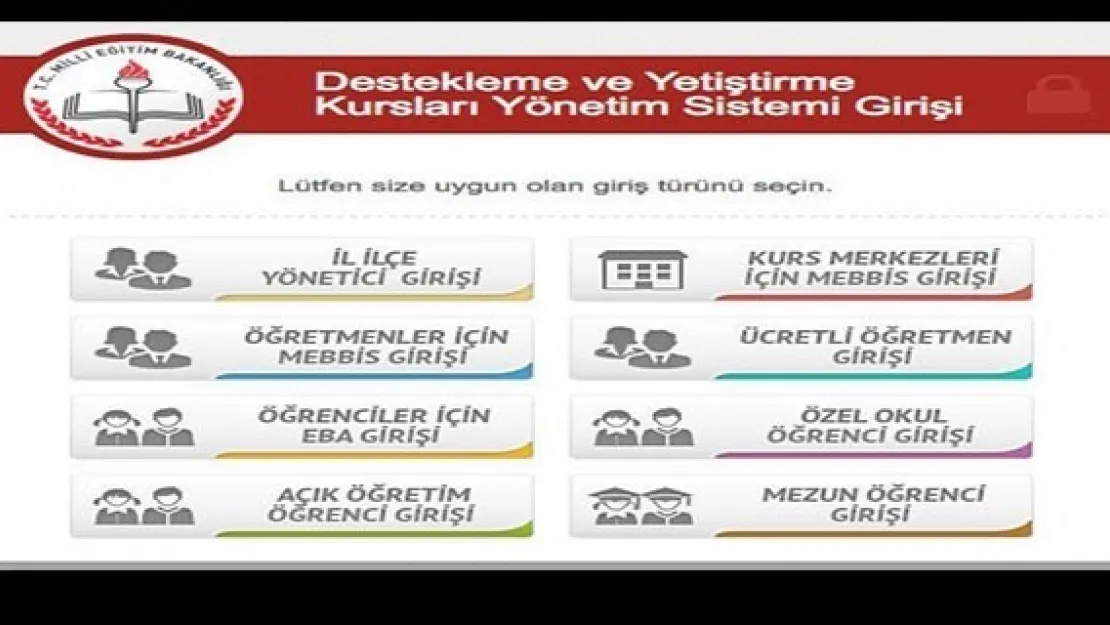 Takviye Kurs Başvuru Süresi 9 Ekim'e Kadar Uzatıldı